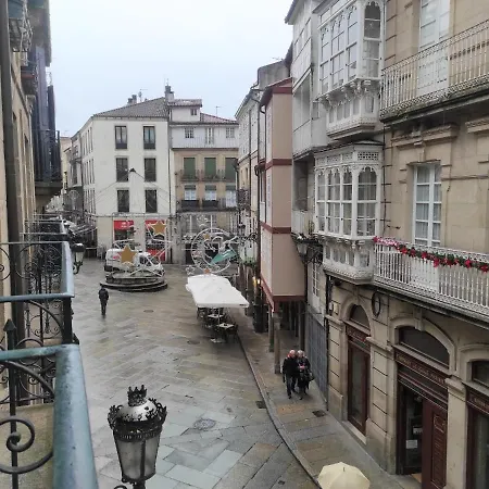 2a. Dos Y Balcones En El Casco Viejo. Apartmán Ourense